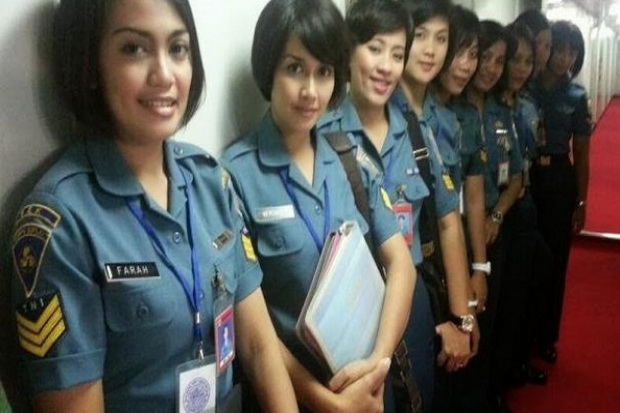 15 Prajurit Wanita Tni Au Jadi Pramugari Vip Vvip Militer